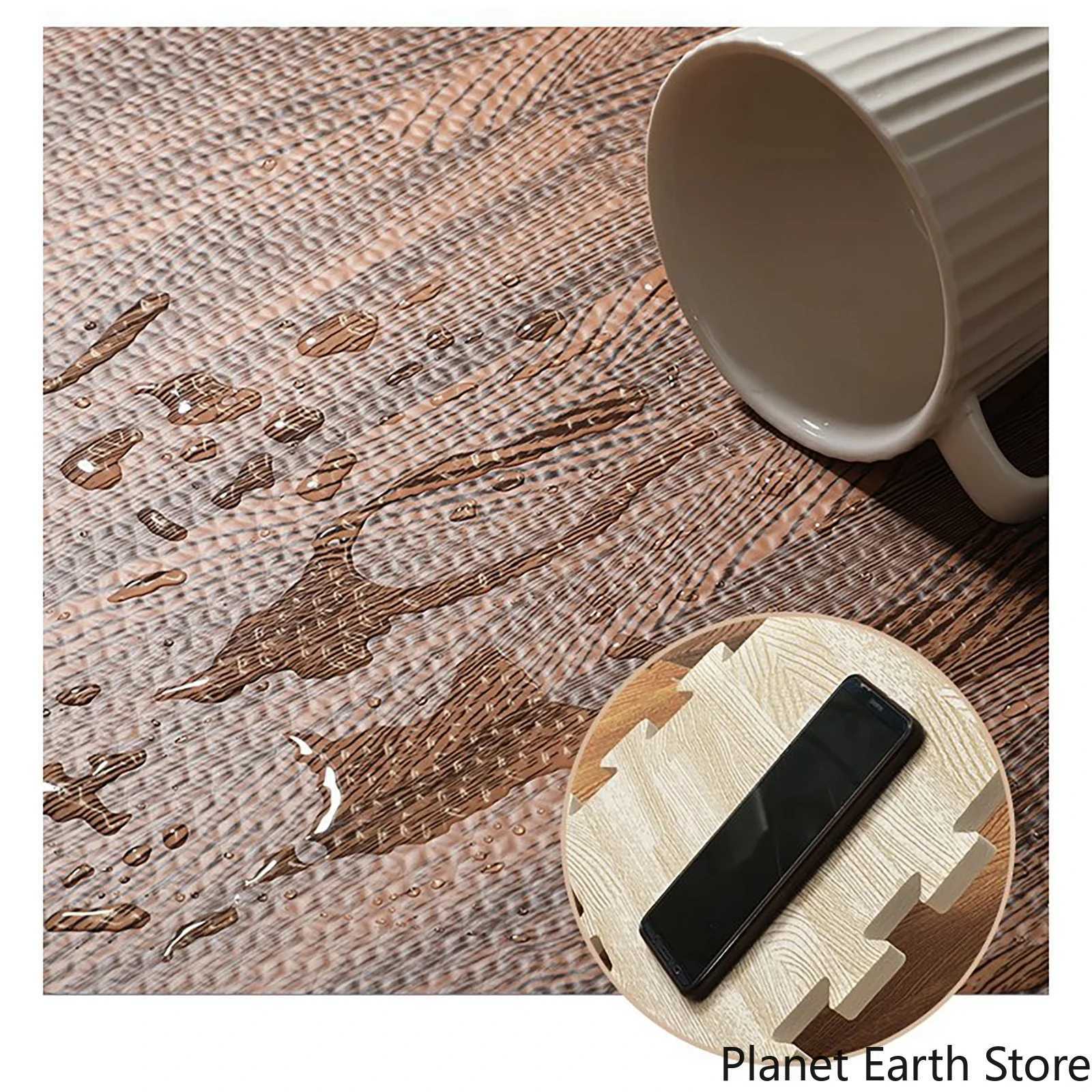 Puzzle Mat Foam Play Mats Rug Baby Game Mat Baby Activity Gym Puzzle Mat Wood Grain Floor Mat Kids Carpet Play Mat 30x30x1CM C250926