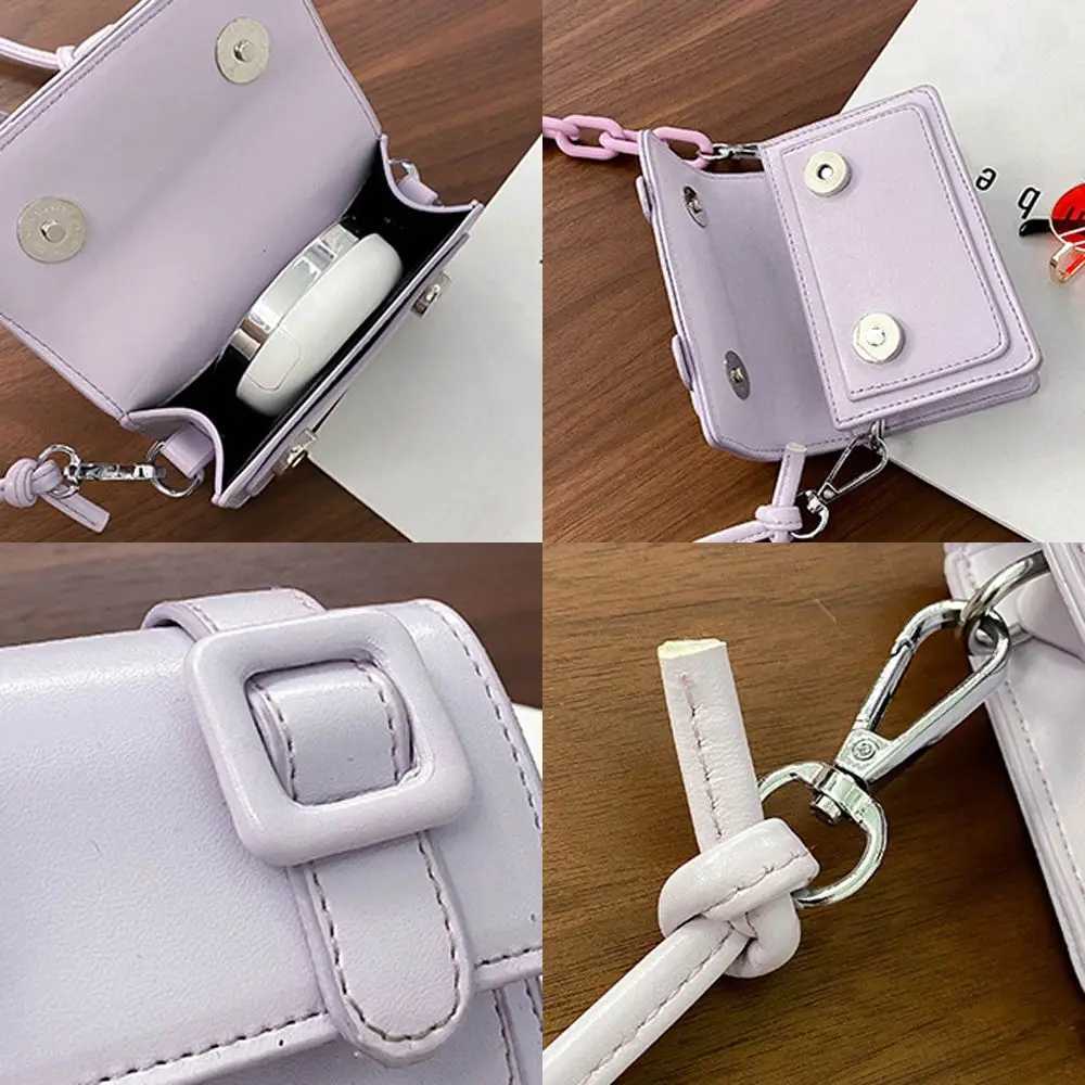 Mini Small Messenger Bags for Women Girl Chain Purse PU Leather Handbag Ladies Girl Crossbody Bags Designer 2024 Summer Yellow Z250926