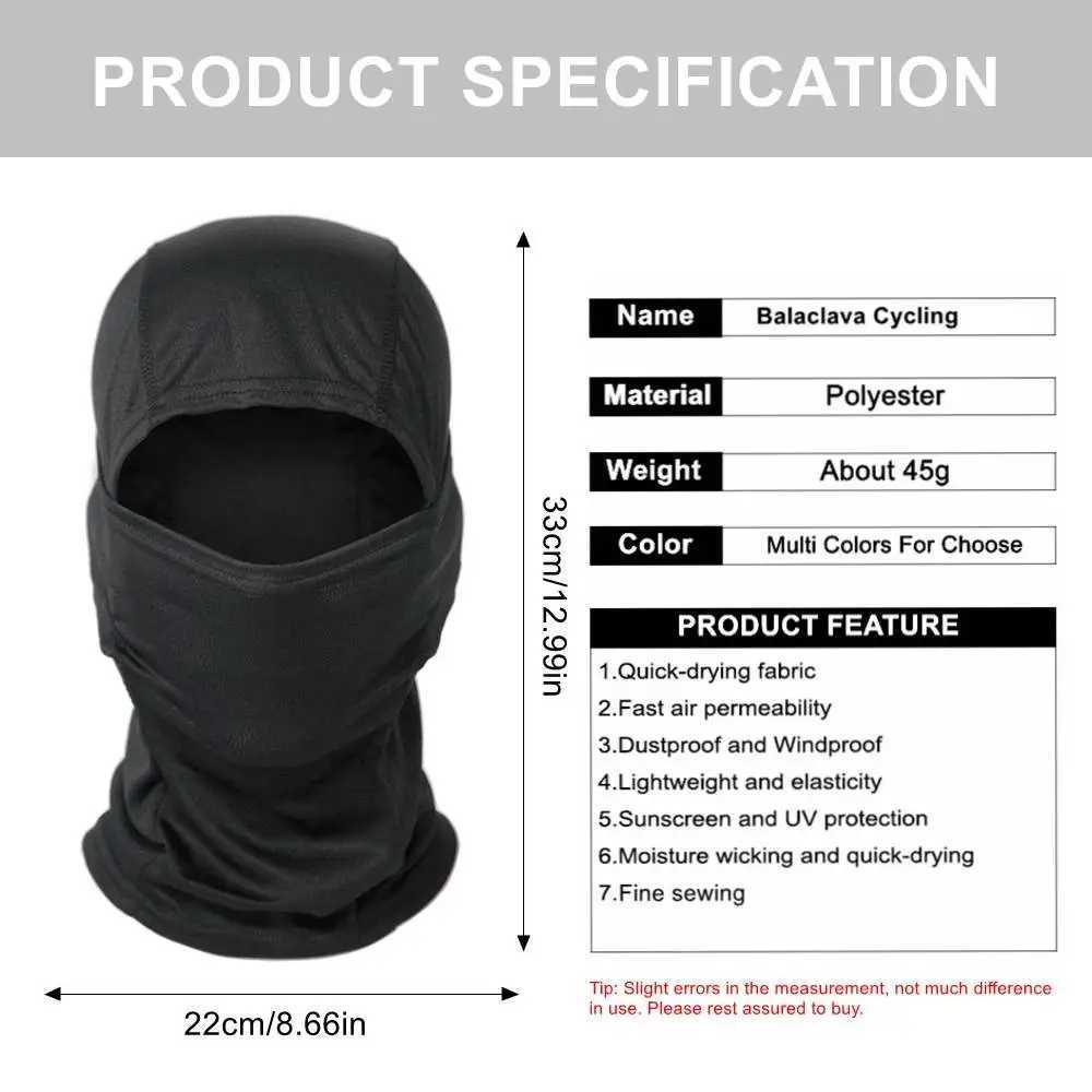 Cycling Full Face Mask Military Camouflage Balaclava Outdoor Fishing Hunting Hood Protection Army Sports Helmet Liner Scarf Z250926