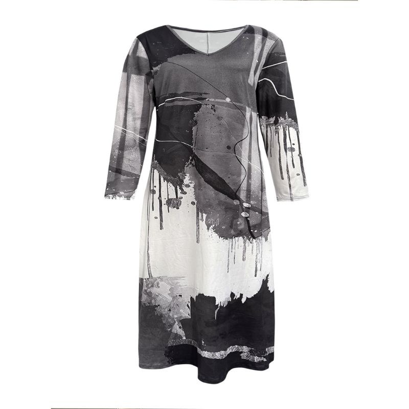 Versatile Casual Style: Feminine Plush Silk-Vest Collar Sweater Vest Dress Available in Multiple Sizes Including Plus-YL25391