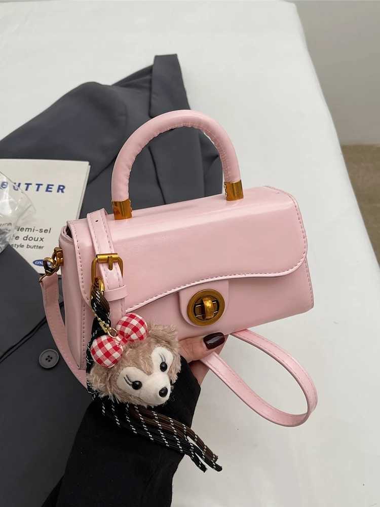 Casual Chic Small Square Bag Womens Crossbody Handbag Versatile Soft PU Leather Faionable Trendy Handbag for Young Women Z250926