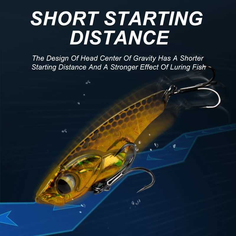 TEASER J103 5g 7g 10g 14g Micro Metal VIB Spoon Fishing Lure Sinking Artificial Hard Small Fishing Vibration Bait With Hooks W250926