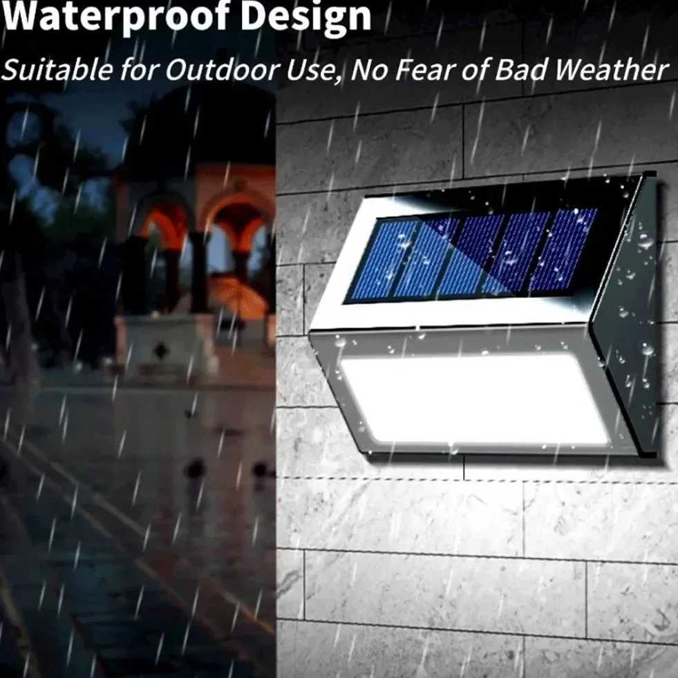 112pcs Solar Stainless Steel Step Light Waterproof Anticorrosion and Environmental Protection Wall Light for Garden Fence Wall C250925