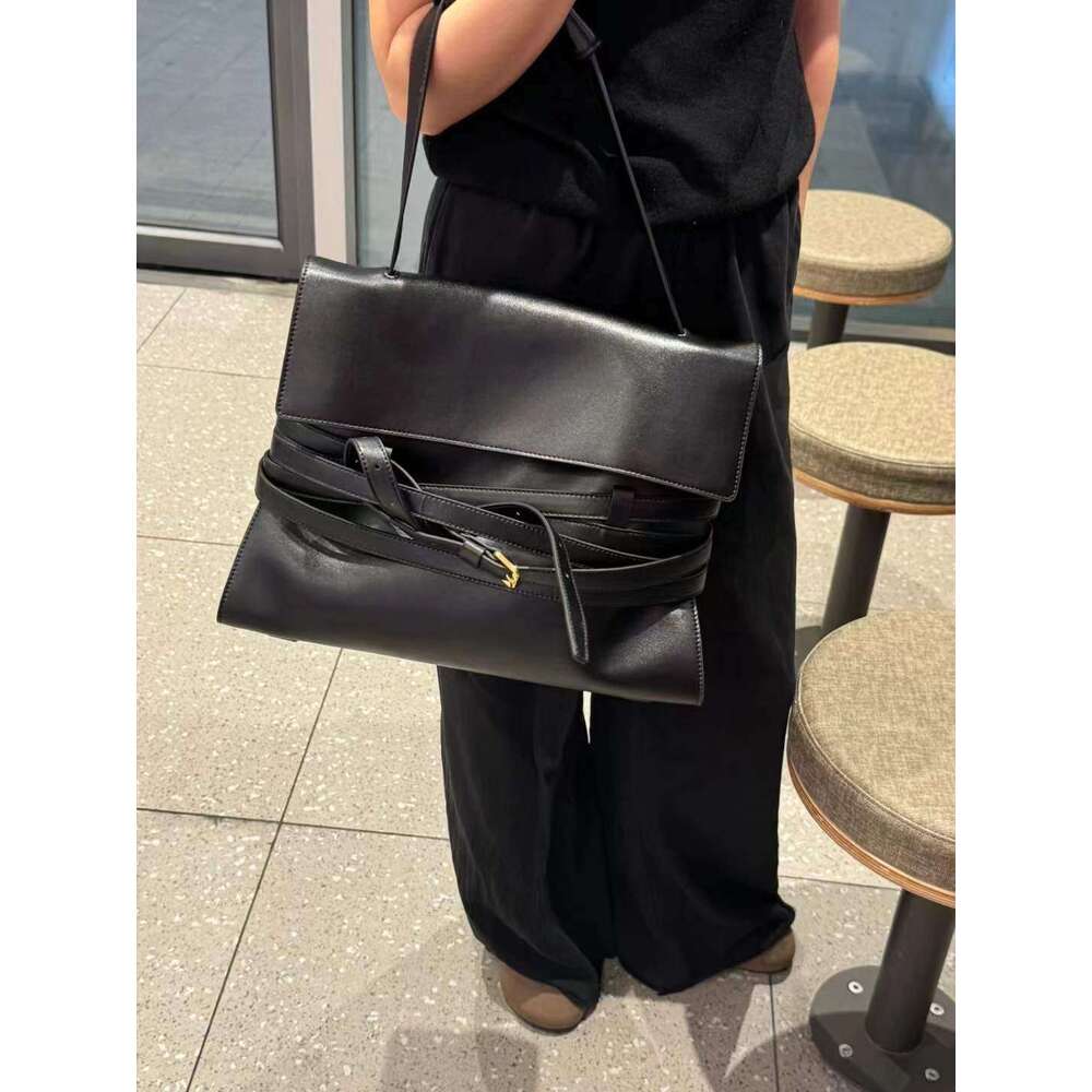 Designer Bags High Quality Genuine Leather Bags Autumn Winter Handbags Purses Luxury New In Cowhide Belt Buckle Underarm Shoulder