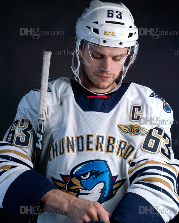 Mens Womens Youth Springfield Jerseys Matthew Peca Matt Luff Hugh McGing Stitched Name Number Hockey