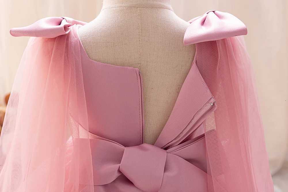 HETISO Baby Girls Princess Dress Butterfly Petal Tutu Party Prom Gown Kids Birthday Bridesmaid Wear 16 Years Z250926