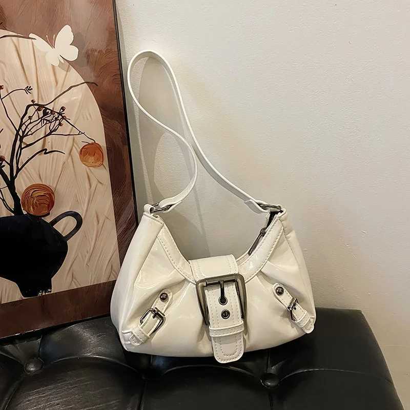 Y2K Retro Pleated Hobo Shoulder Bag for Women Hot Selling Maillard Style Underarm Bag Clutch Handbags for Travel Work Shopping Z250926