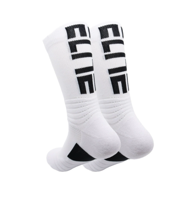 Men's and women's elite socks trend long tube basketball socks towel bottom sweat-absorbing breathable professional sports football socks designer