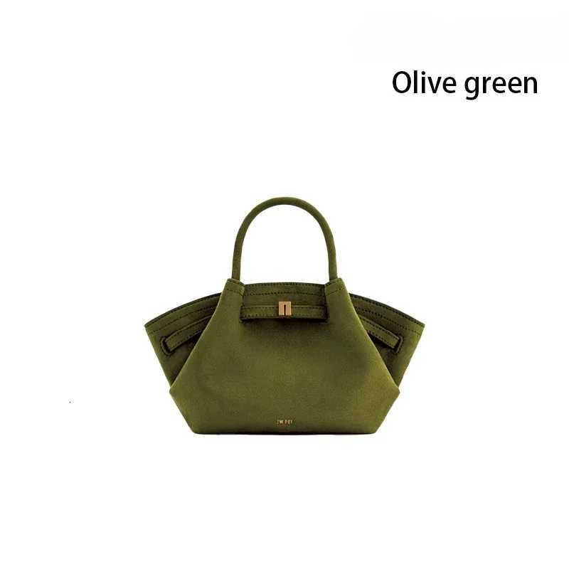 New JW PEI Dumpling Bag Large and Small Suede Soft Bag Fashionable Handheld Shoulder Tote BagW250926
