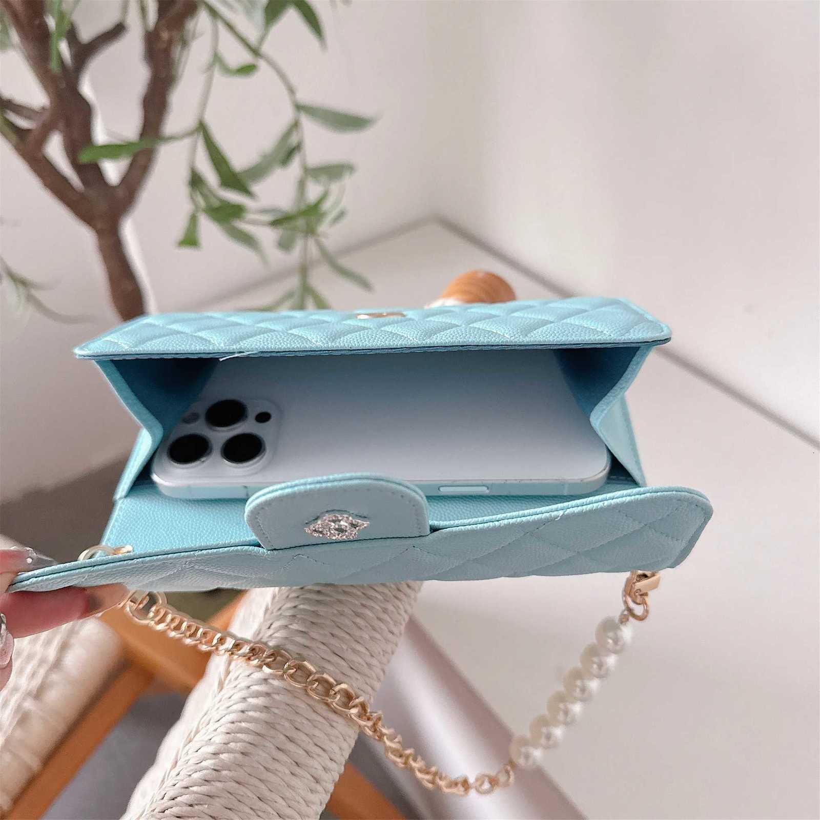 Diamond Pattern Mini Square Bag Womens Wallet Mobile Phone Bag Cards Bag Chain Womens Leather Bag Simple Style Handbag Z250926