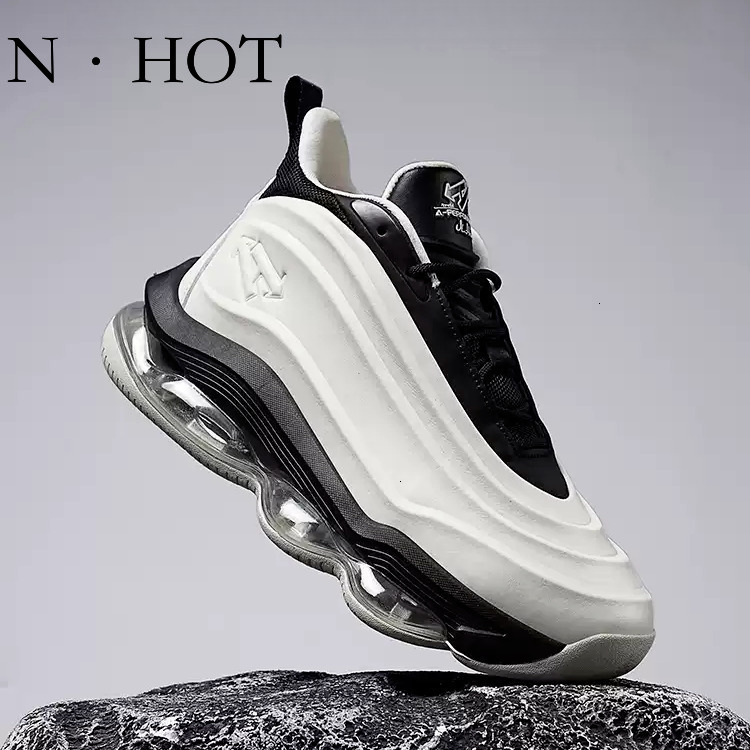 NHOT Designer Luxury Youth Trendy Brand Height Increasing Casual Shoes Air Cushion Running Shoes Fashion Leather Waterproof Casual Sports Basketball S
