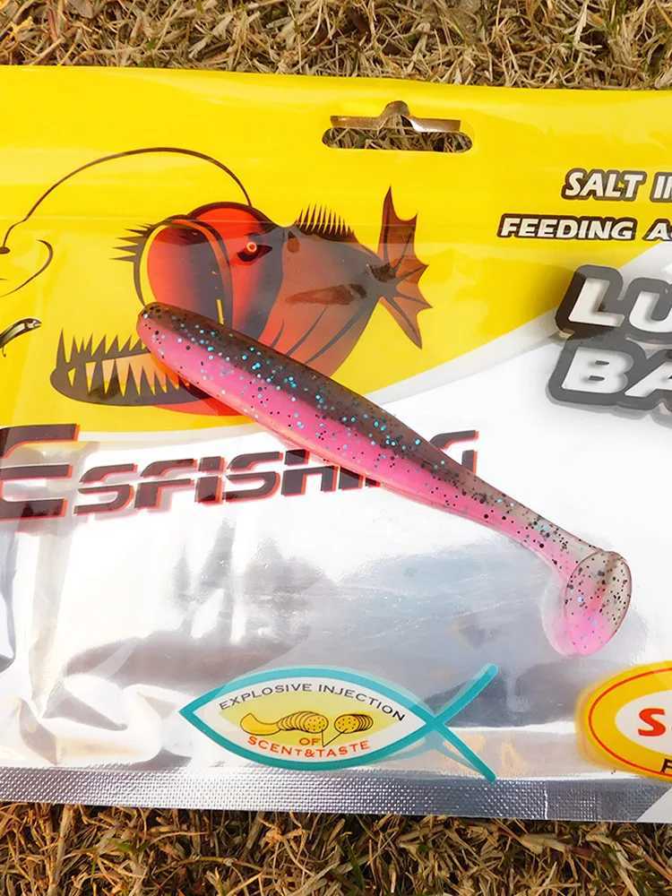 ESFISHING Shad Soft Baits 50 76 100 125 150 180mm ES Easy Shiner Isca Artificial Silicone Pesca W250926