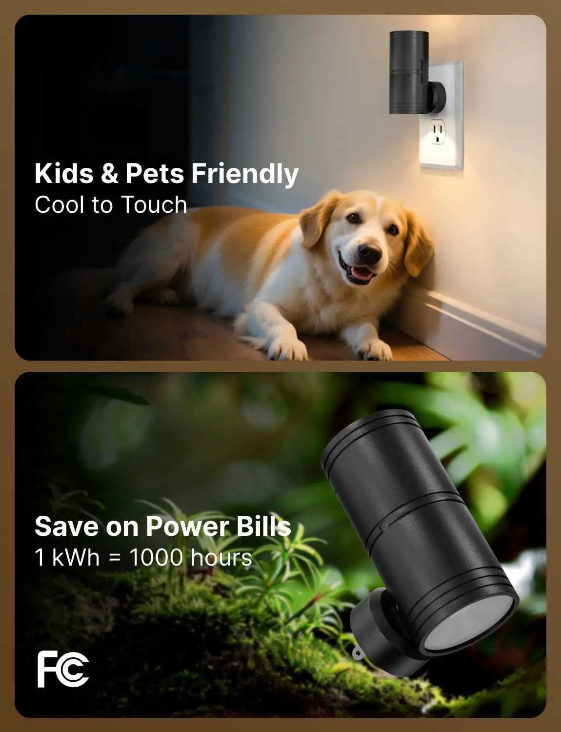 LED Night Lights Plug Into Wall Plug in Night Light with 3 Light Modes Dusk to Dawn Dimmable Night Light for Hallway Bathroom C250925