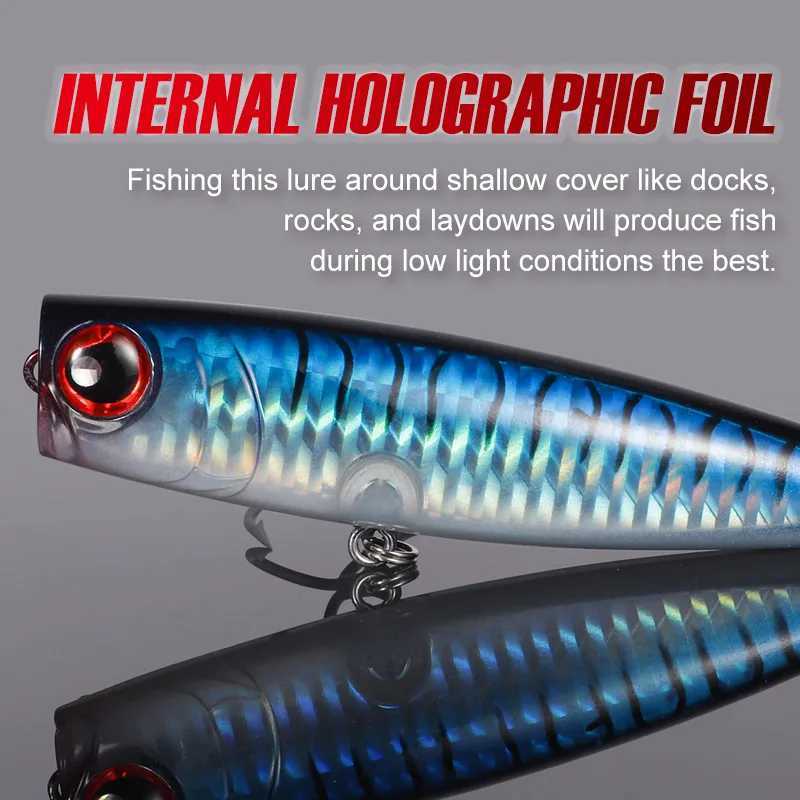 Noeby Popper Fishing Lure 105mm 24g Topwater Wobbrs Artificial Hard Bait Floating Good Action for Sea Tuna Bass Fishing Tack W250926