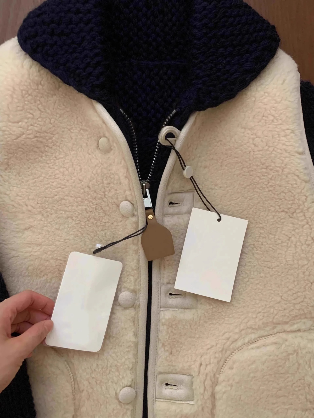 Trendy Knitted Open Cardigan Womens Inner Wear Ski Pattern Collar Sweater Winter Warm Thiened Long Sve Ne n 250922