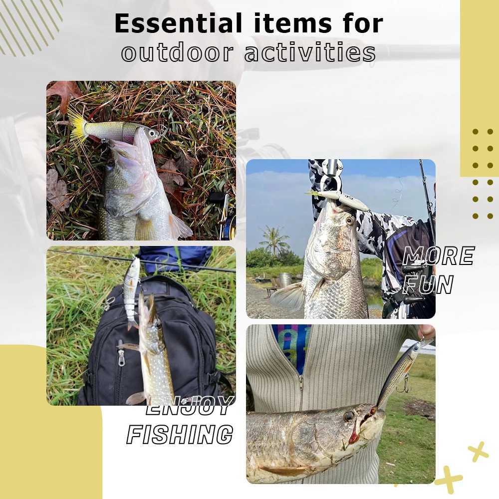 12cm175g Glide Fishing Bait Smooth Textured Body Vivid Realistic Fiber Tail Custom Color Glide Bait Crankbait W250926