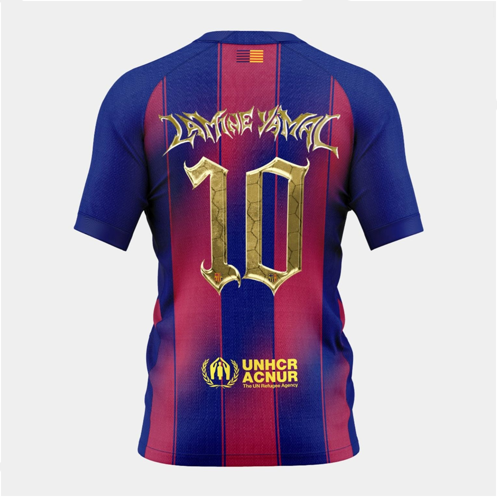 24 25 26 Barcelone jersey soccer shirts Special Yamal & Bonmati Award Wins Kit football kids maillot de foot camiseta futbol barcelone