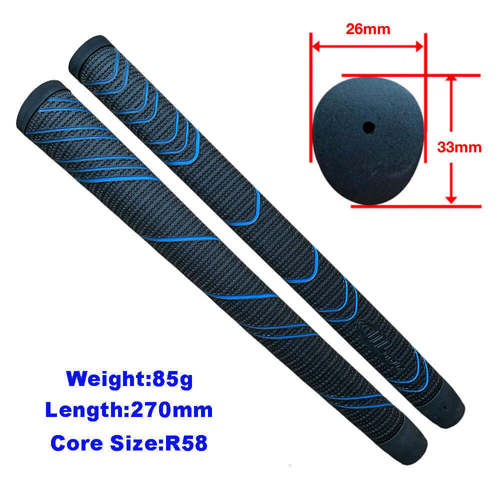 Dual "10" Pattern Golf Putter Grip - Non-Slip Universal Golf Club Grip for Enhanced Control