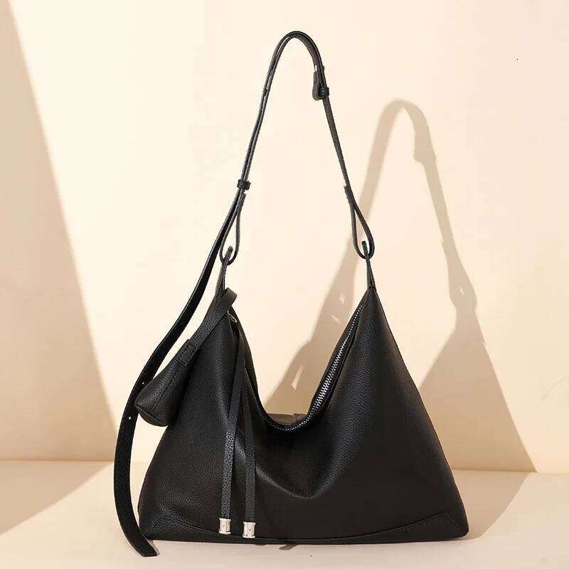 Women Natural Cow Genuine Leather Shoulder Ladies Vintage Designer Handbag Female Cowhide Fashion Retro Crossbody Bag Suotong0917 suotong2509