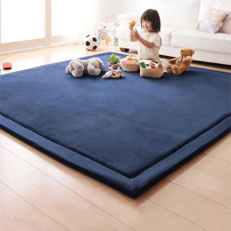 Latest Japanese Style 3CM Thickening Coral Fleece Velvet Mattress Camel Bed Mattress Living Room Tatami Carpet Baby Crawling Mat C2509261