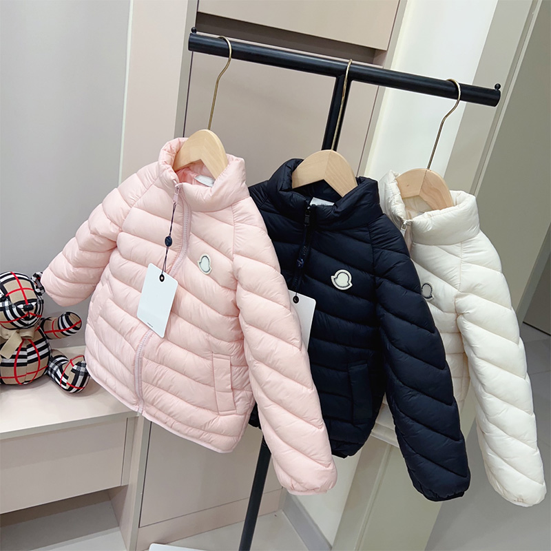 kids designer kid coat baby down jacket goose down filling top brand comfortable warm white black girl boy school coats pink jackets