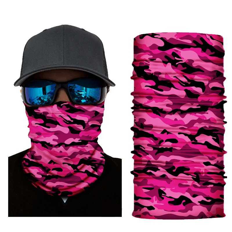 30 Kinds of Camouflage Mountaineering Neck Scarves Outdoor Riding Windproof Mask Summer Sun Protection Headscarf Z250926