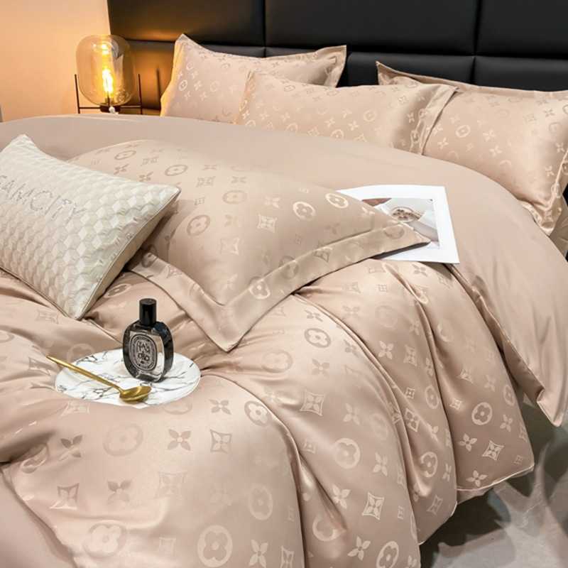 Mercury Home Textiles Pure Cotton Longstaple Cotton Satin Embroidery Fourpiece Set All Cotton Modal Bedding Fourpiece Set C250926