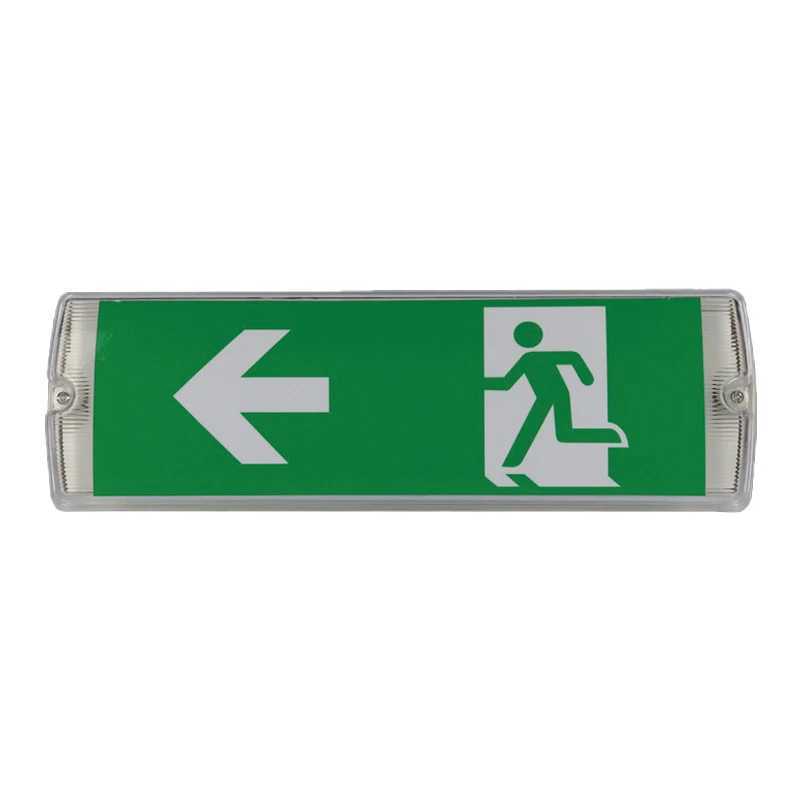 Fire Emergency Light Indicator Led Lighting Evacuation Indicator Light Safety Exit Waterproof 3 Proof Emergency Lamp Ac85265v C250925