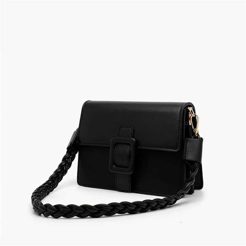 Brand Design Luxury Handbags Women Solid Color Crossbody Bags Shoulder Bag Large Capacity Black Tote Bag Two Shoulder Straps Z250926