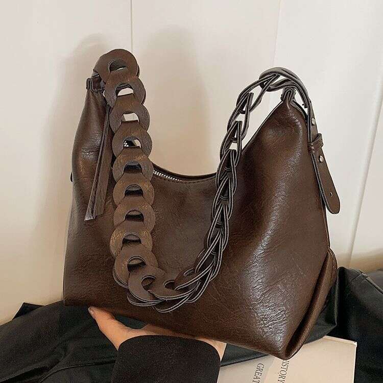 Trendy Underarm Bag - Vintage Shoulder Purse For Women, Spacious Handheld Tote & Premium Everyday Crossbody