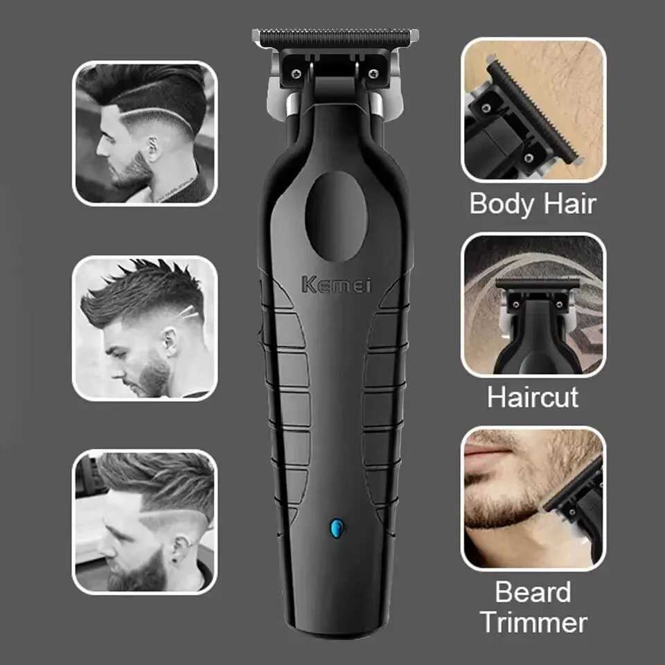 Kemei Mens Cordless Hair Clipper USB Rechargeable Electric Hair Clipper Km032 Trimmer Electric Hair Cutting Machine R250926