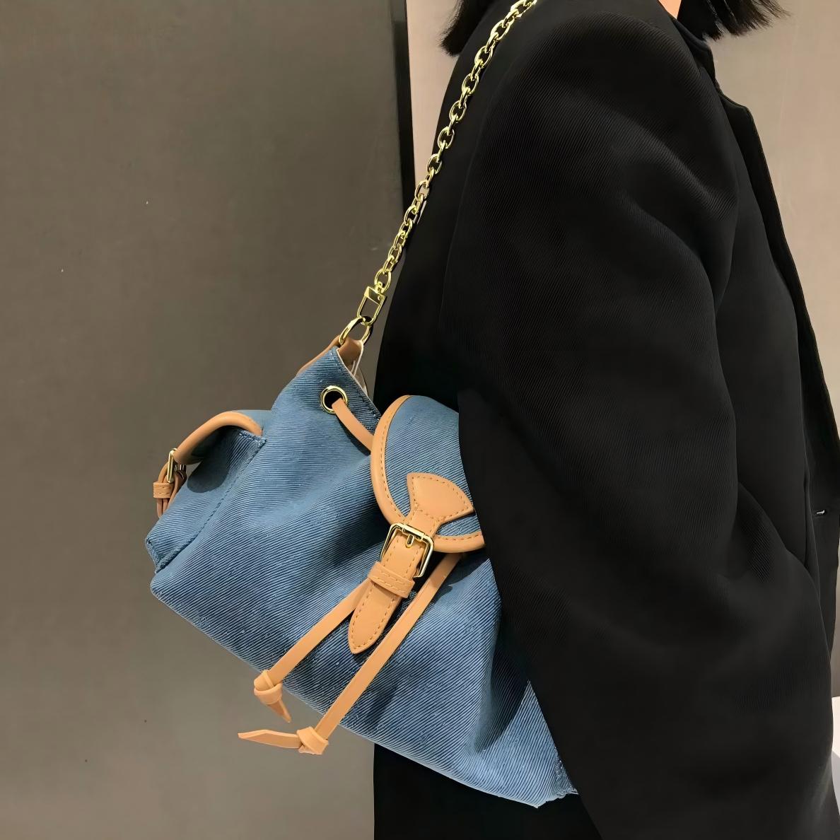 free shipping designer bag genuine leather vintage printed Boston bag trendy light luxury single shoulder cross body bag for woman