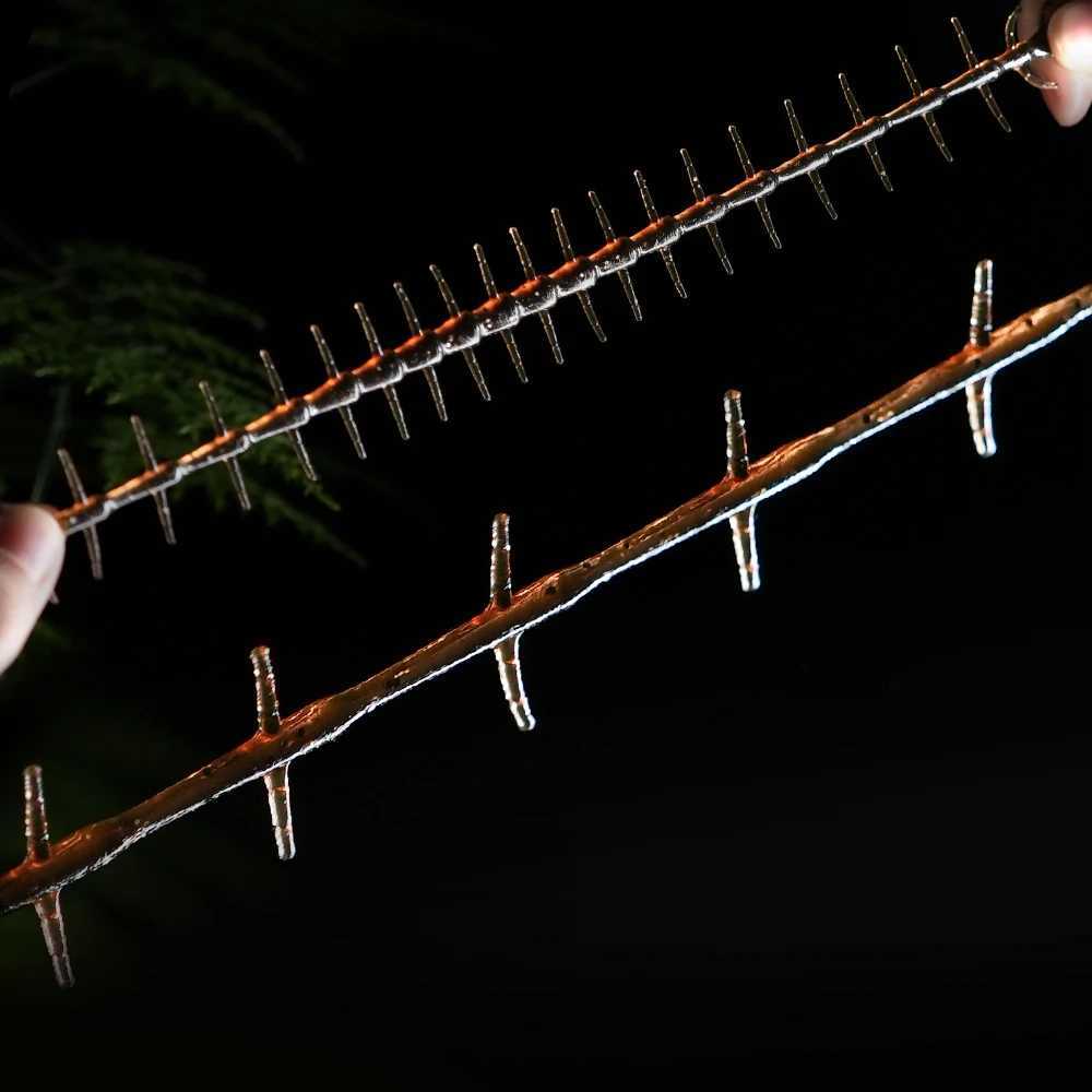 HANDING Centipede Lures for Bass 6PcsBag TPE Material Soft Plastic Bait Super Realistic Fishing Lure Centipede Soft Bait Lures W250926