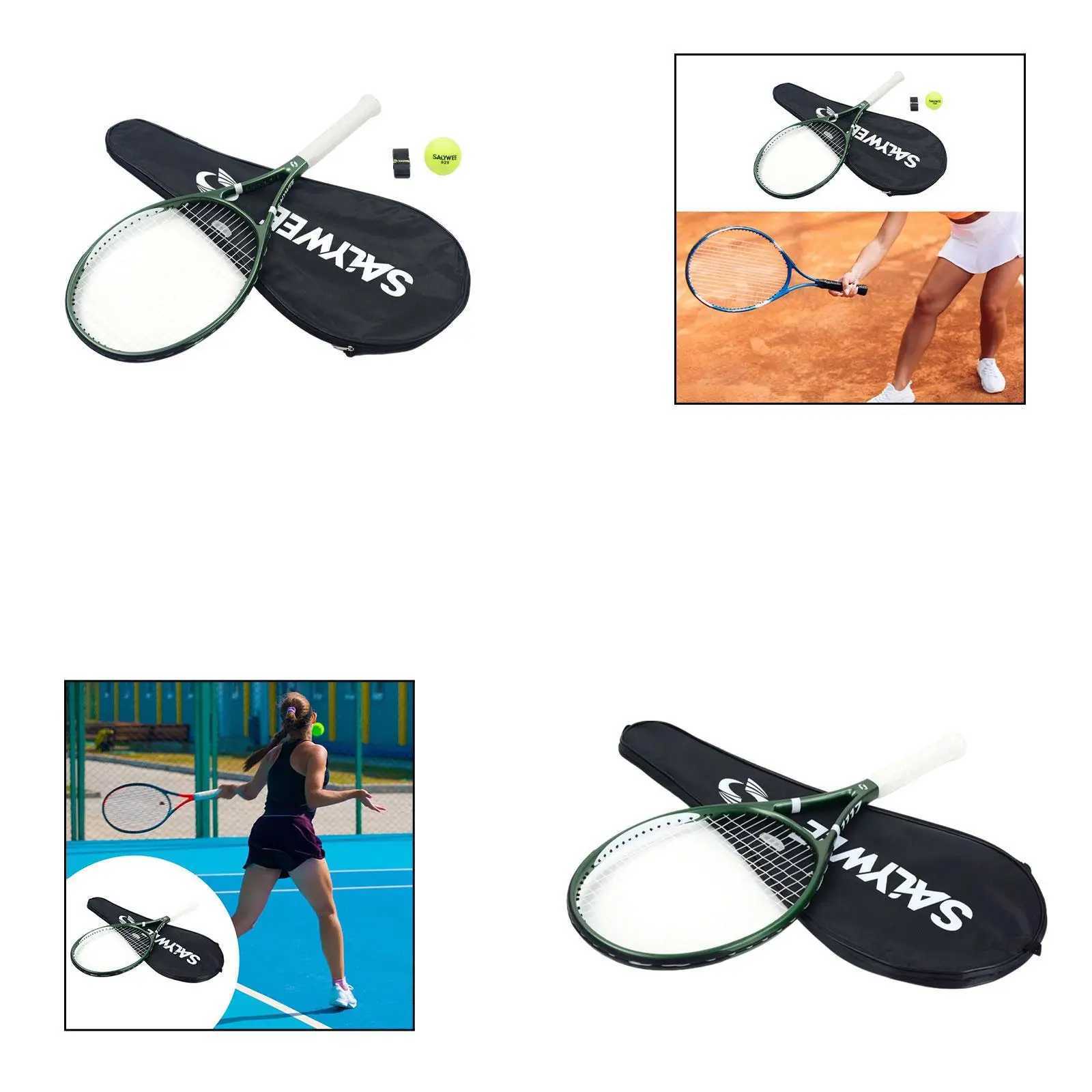 Tennis Racket Tennis Racquet for Men Women Comfortable Nonslip Grip with Bag J250926