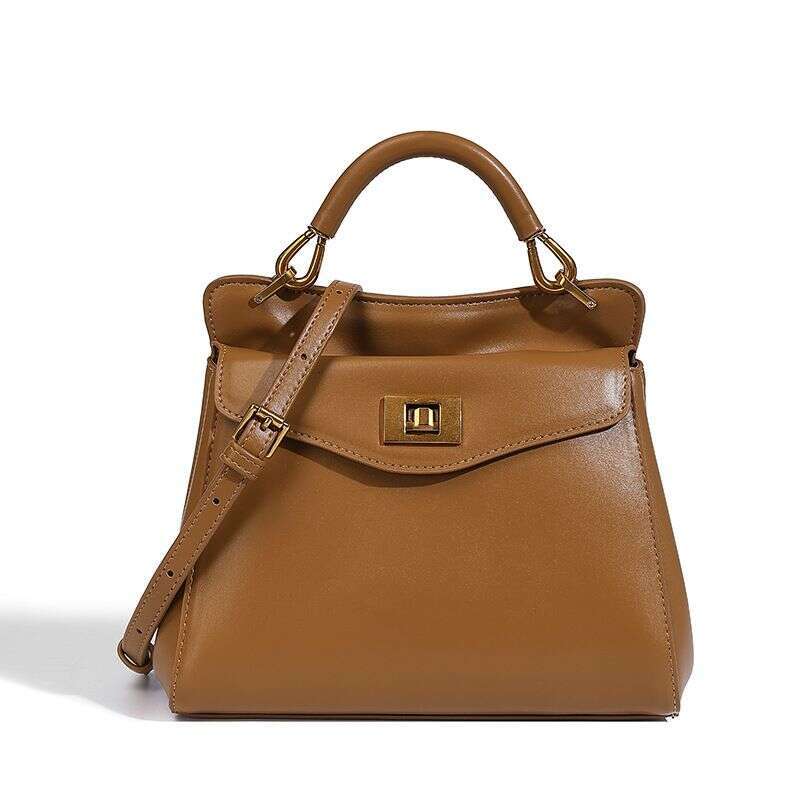 New Commuter Trendy Handbag Lock Single Shoulder Crossbody Light Fashion Versatile Women's Bag