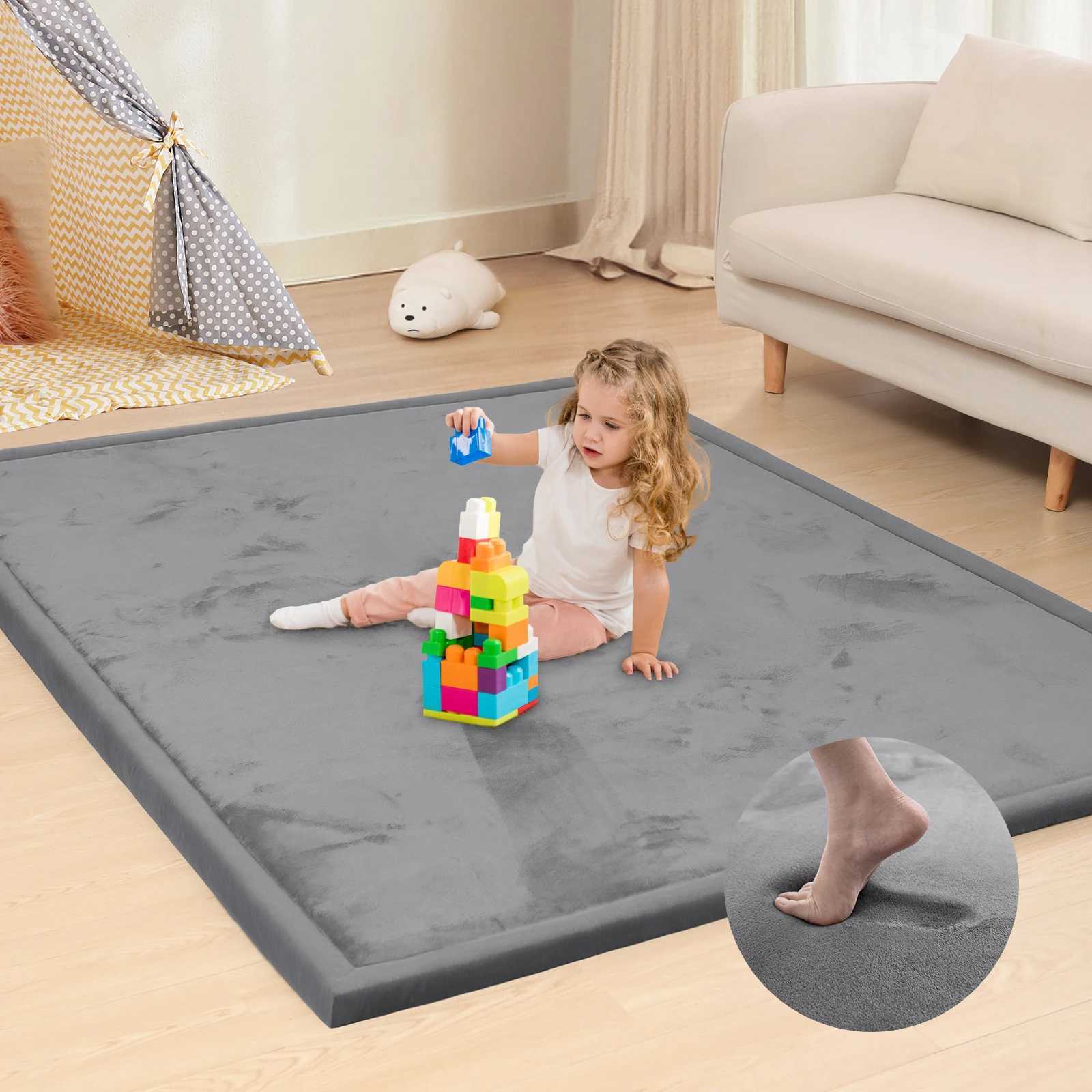3cm Thick Baby Play Mat Large Soft Large Non Slip Crawling Mat Baby Game Carpet for Children Gyms Playmats Kids Mat Floor Rug C250926