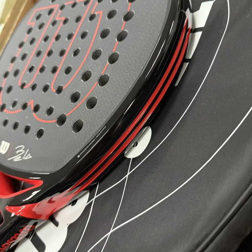 PROfESSional Tennis Rackets CaRBon Fibre Surface Diamond Shape with Eva MEMory FLEx Foam Core Padel Tennis Racquets J250926