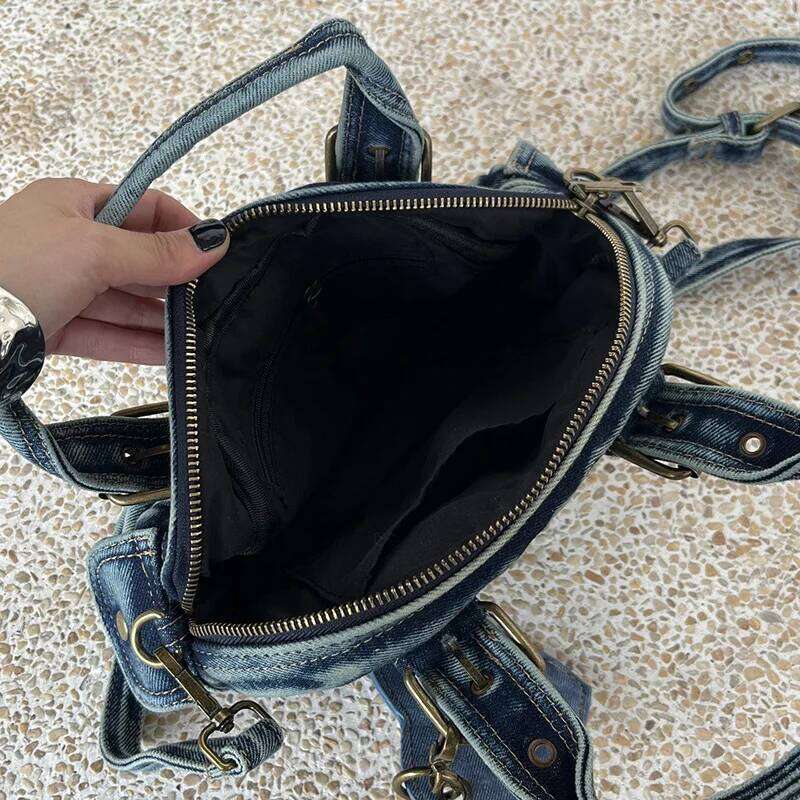 Women Handbags Satchel Top-handle Handbag Denim Bag Dumpling Give Gifts Shoulder Bags Phone Money Pack