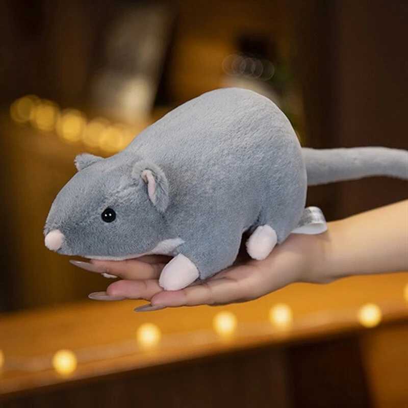 3250cm New Mini Soft Plush Simulation Plushie Doll Stuffed Rat Plush Animal Toy Mascot Peluche Pet Doll C250925