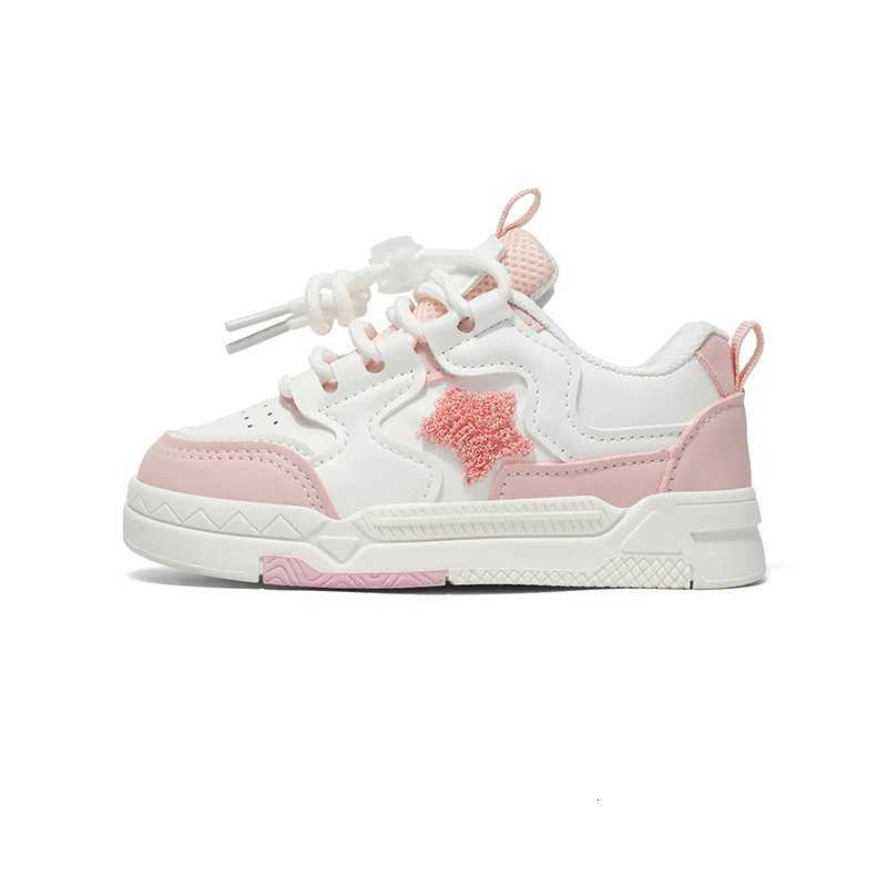 Star Childrens Shoes 2025 Autumn New Sle Fashionable and versatile sports board trendy girls thicksoled casual shoes Y250926 XJ260303