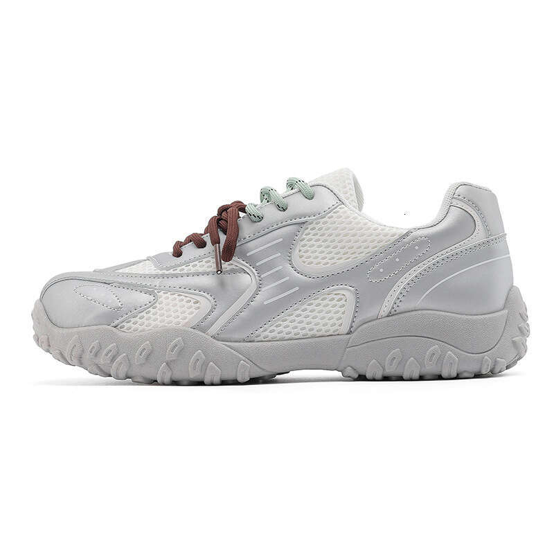 New Designer Luxury shoes 2025 Casual free shipping Sports Mesh Thick Sole Men's Brand Designer Trendy Fashion Versatile