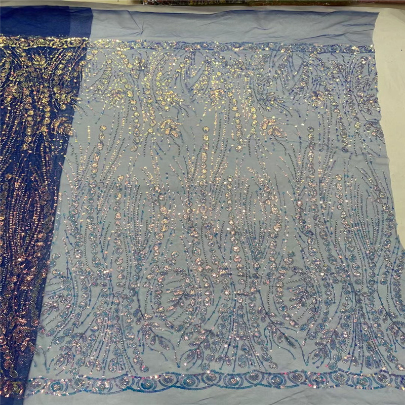 Latest French Tulle Lace Fabric 2.5 Yards 2024 High Quality Nigerian Lace Fabric African Lace Fabric For Wedding Party TY3798