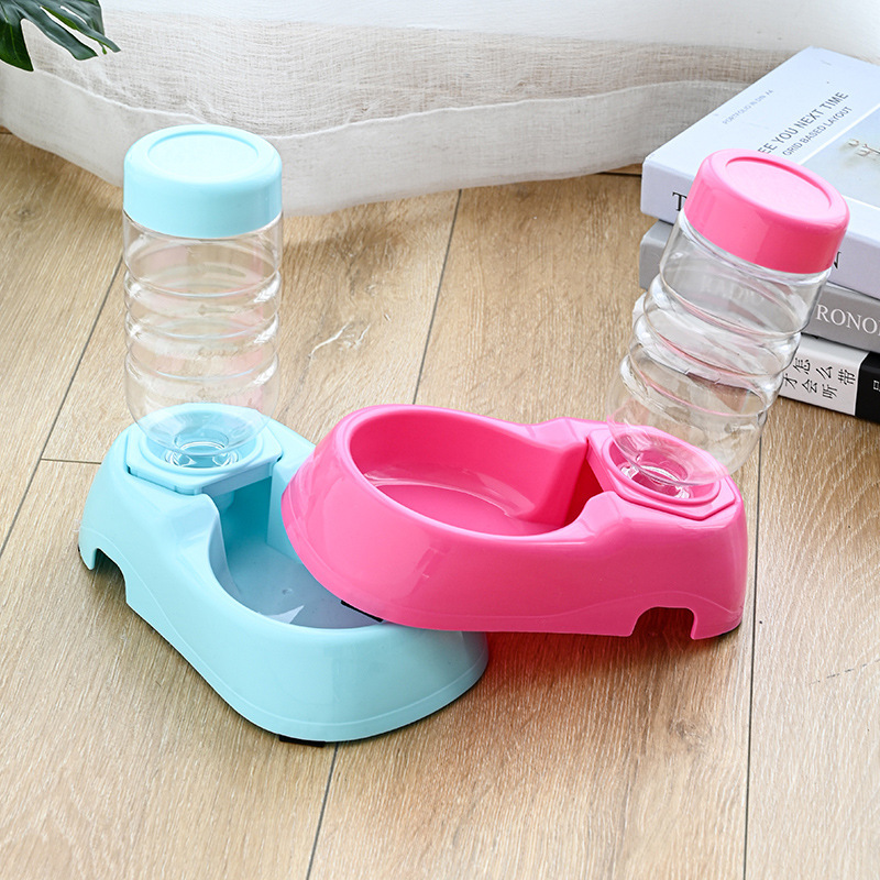 Pet Automatic Dog Basin Feeding Cat Bowl Set Supplies Smart Water Dispenser