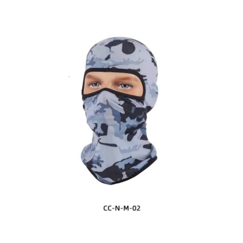 Camouflage Head Scarf Outdoor Riding Lycra Windproof Sunscreen Dustproof Full Face Mask Hiking Scarf Tactical Mask Z250926
