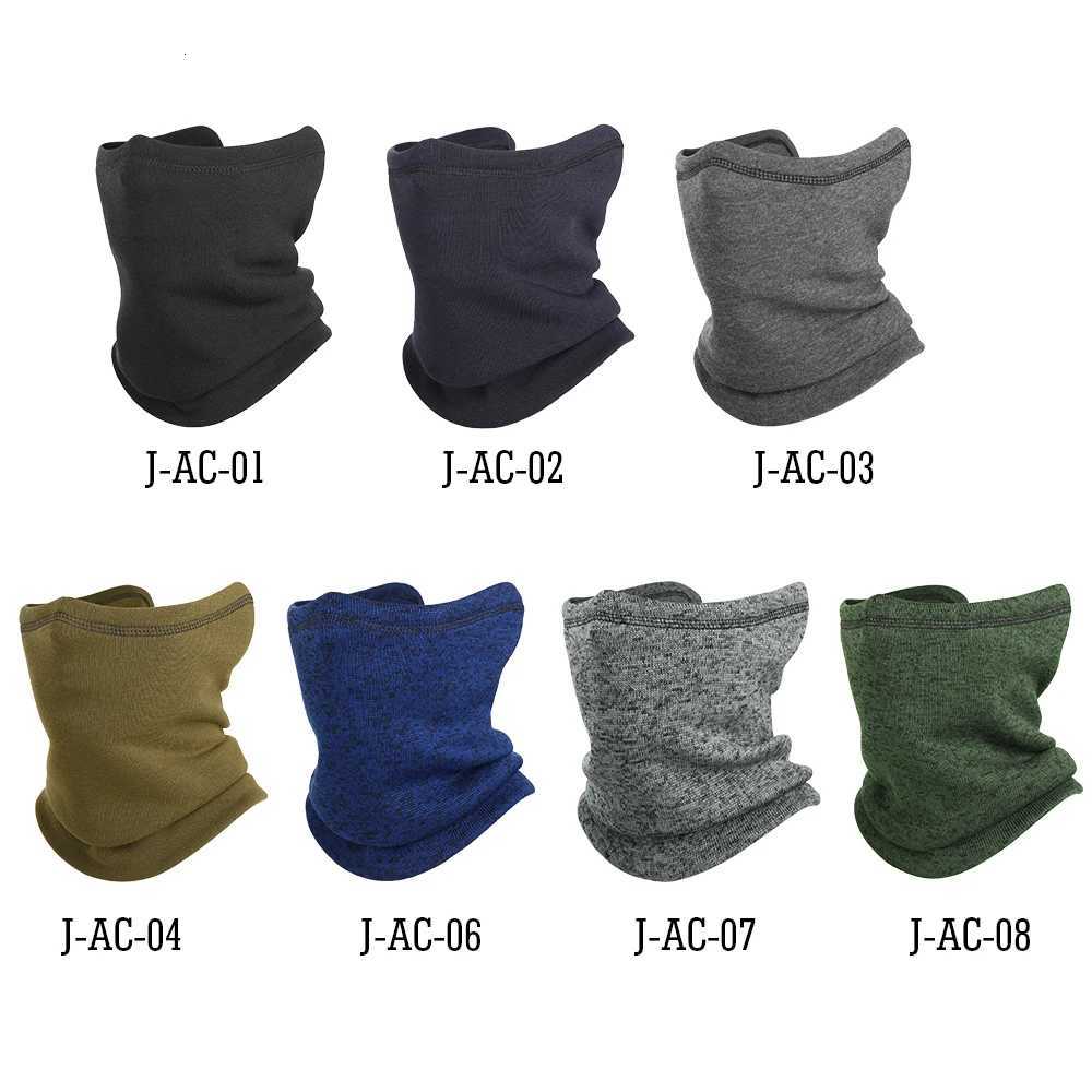 Fleece Sport Warmer Neck Gaiter Thermal Half Face Mask Cover Cycling Hunting Skiing Snowboard Bandana Men Women Winter Scarf Z250926