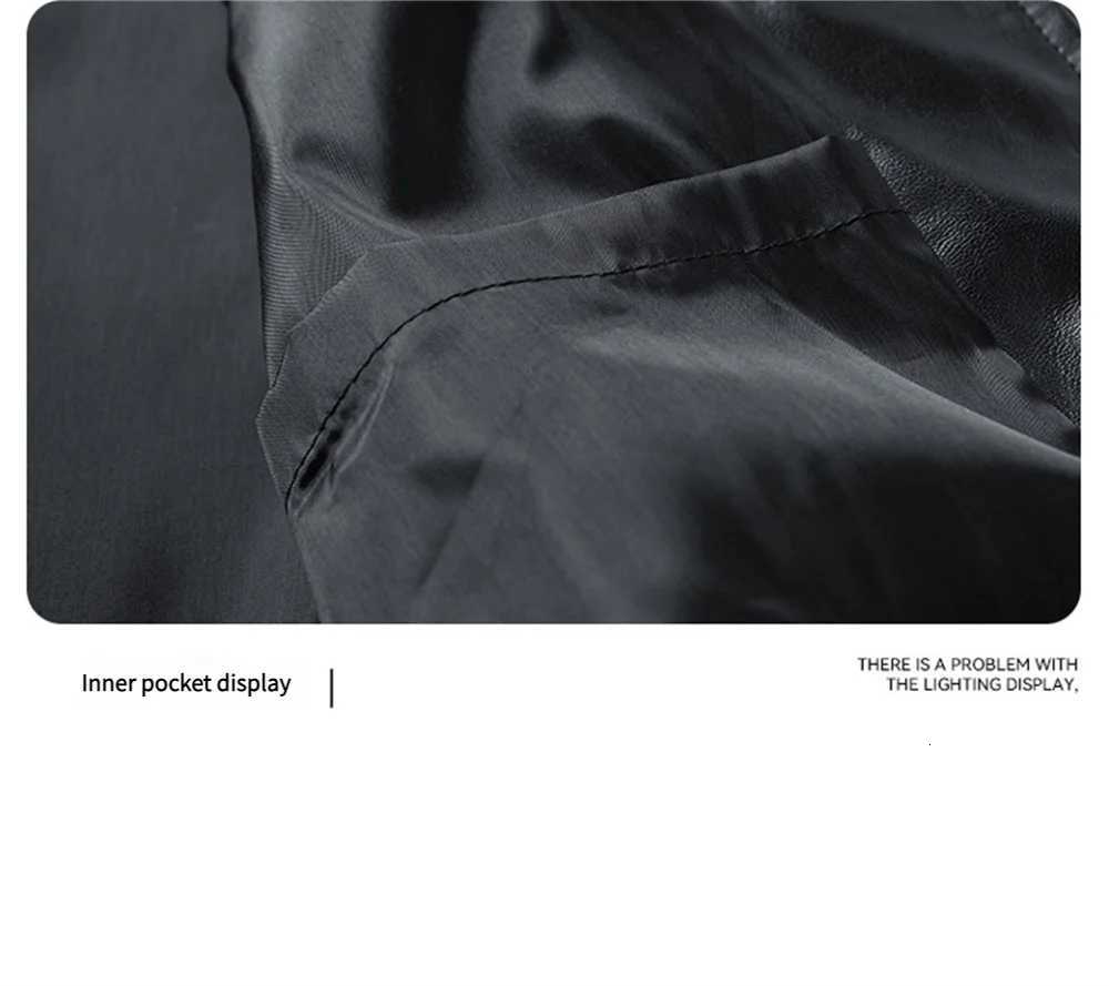 Hong Kongstyle retro 2025PU leather jacket a cool and stylish mens jacket autumn Koreanstyle trendy and versatile coat W250926