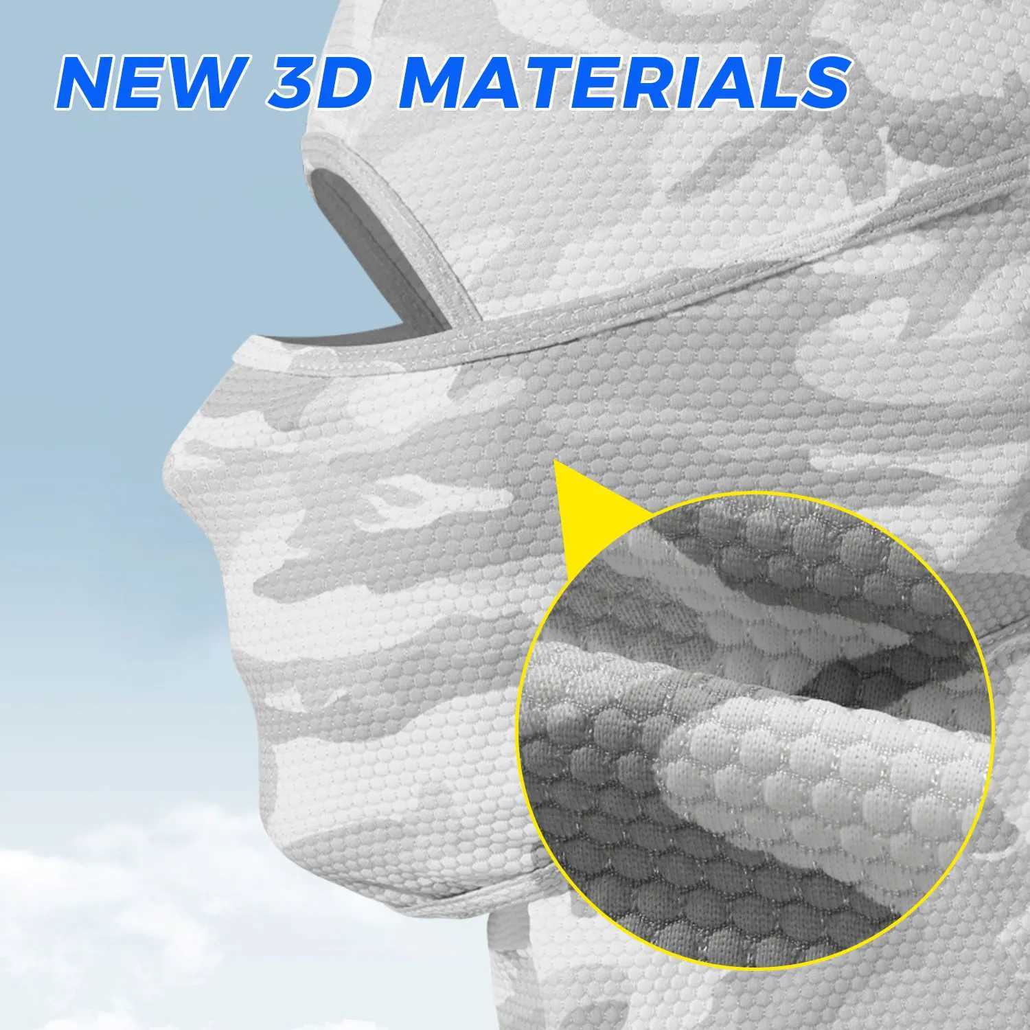 Quickdry Balaclava Full Face Cover UV Protection Mask Ski Windproof Sport Bandana Hiking Cycling Motorcycle Hood Neck Scarf Z250926