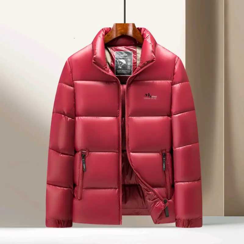 Trendy Stand Collar Down Coat Mens 2025 Winter New Stylish Warm Solid Color Jacket Multiple Colors Sizes Classic Coat for Man W250926