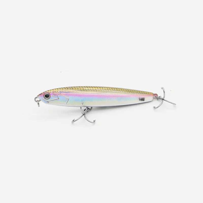 Minnow Fishing Lure Laser Hard Artificial Bait 10cm 18g 3D Eyes Sharp Hooks Sea Fishing Bait Colorful Crankbait Wobbrs W250926