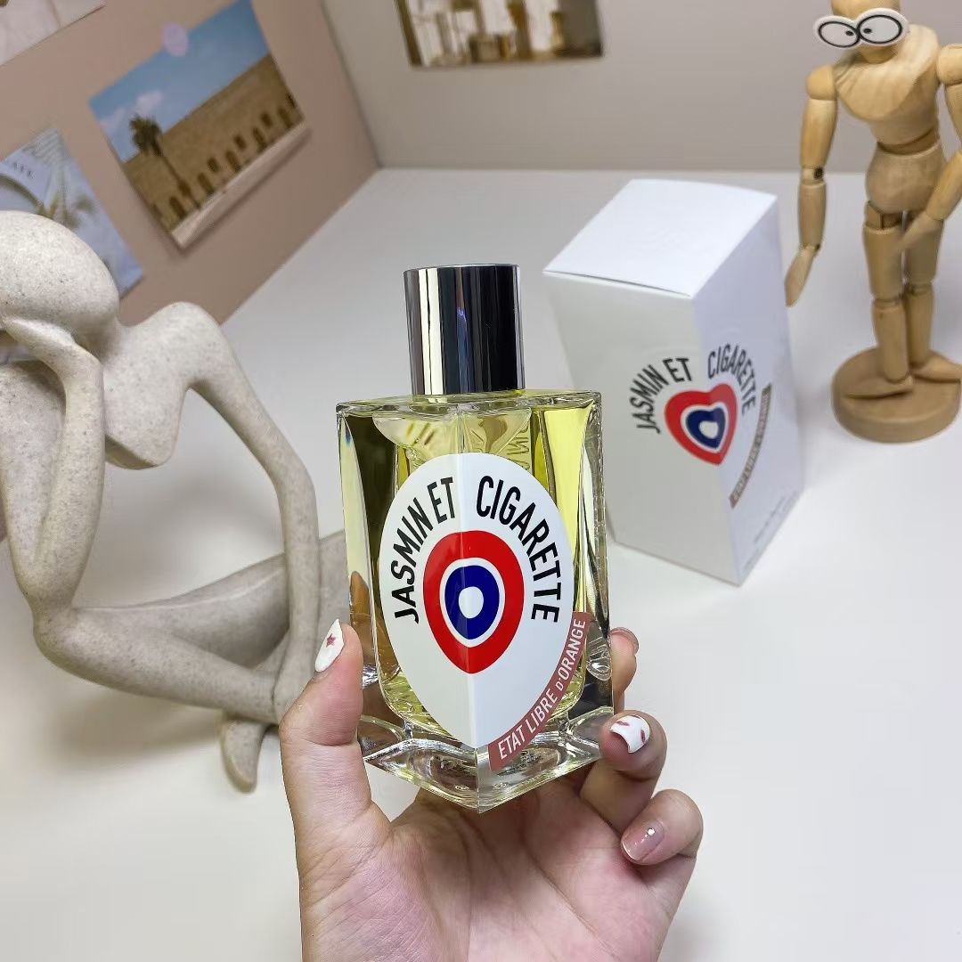 Etat Libre d'Orange Perfume 100ml JASMIN ET CIGARETTE 3.4FL.OZ Exit The King Eau De Parfum long lasting Cologne Fragrance Neutral Spray High Quality Fast Delivery